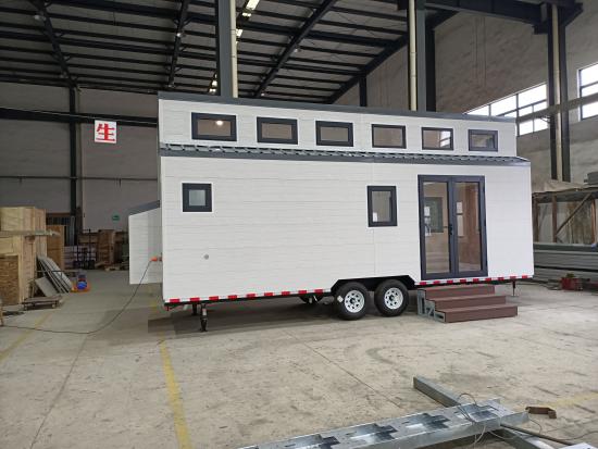 movable tiny home on trailer