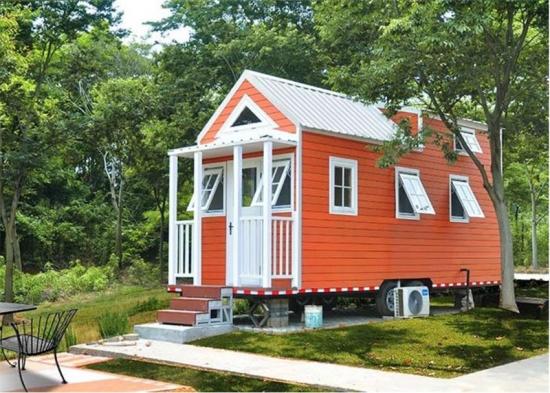 Prefab Tiny House on Wheels